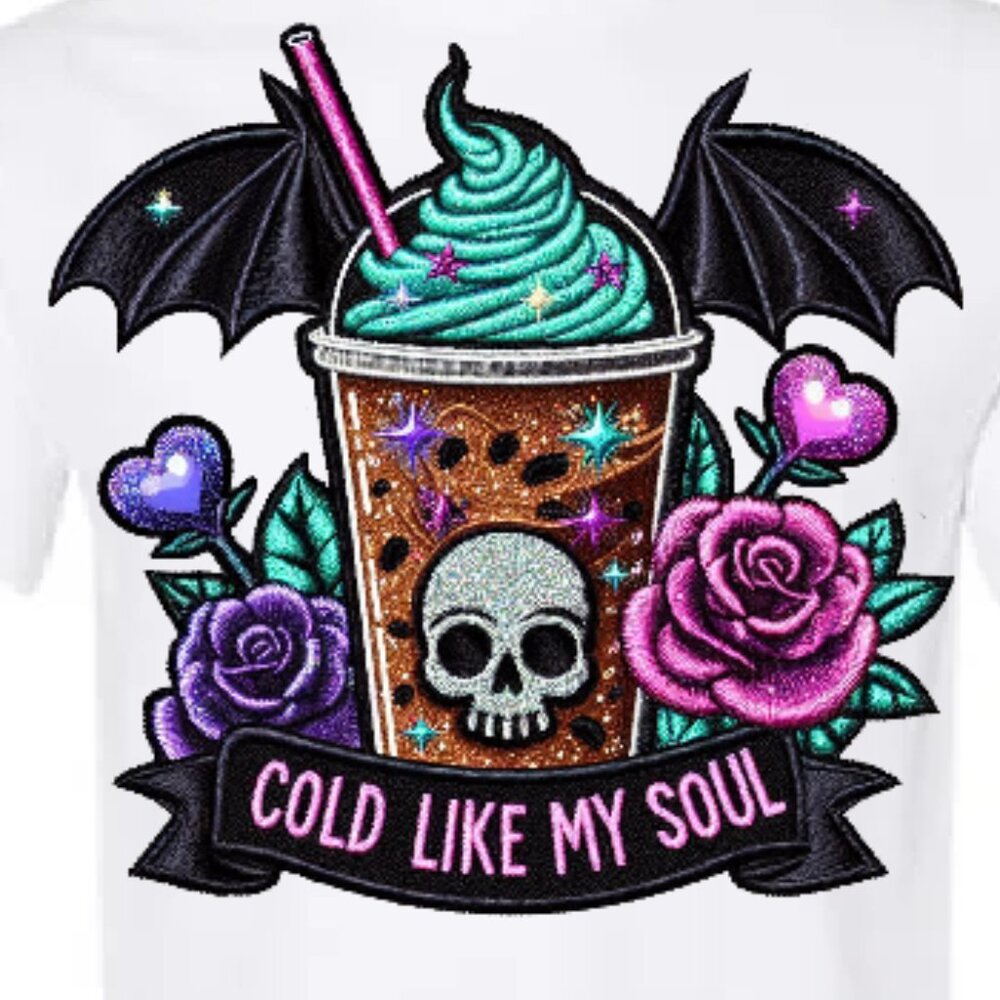 Cold Like My Soul Coffee Graphic Tee